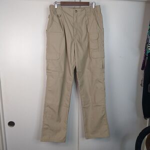511 Tactical Taclite Pro Pants Mens Sz 34X 34 Khaki #74273 Ripstop Cargo
